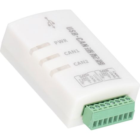 2-Kanal USB CAN Bus-Analysator, elektronischer Adapter für ZLG USBCANJ19392A, nicht isoliertes Testgerät, On-Board-Diagnosetool. (1/5)