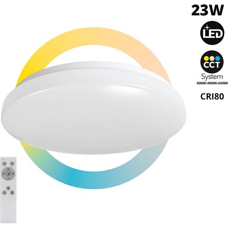 Plafón LED De Techo Con Mando A Distancia - CCT - 23W -