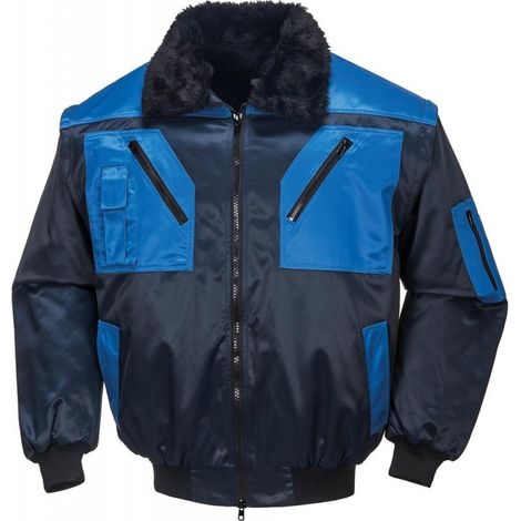 Giacca Pilota Achim Blu Navy/Royal Taglia S (1/3)