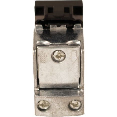 Connettore Presa TV Terminale Maschio  MBL Nero 1M Compatibile Bticino Living International BLN2250