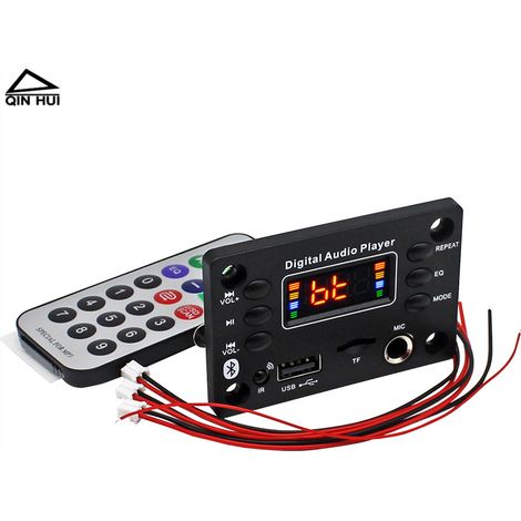 MP3-Decodierkarte, Bluetooth-Decodierkarte, Audiodecoder, verlustfreie Dekodierung, mit kabelgebundenen und drahtlosen Mikrofonfunktionen. (1/4)