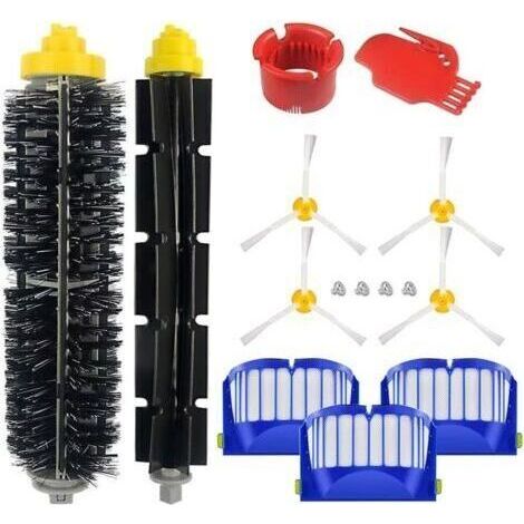 BARKBUSTERSRemplaçant kit Pièces Accessoires pour iRobot Roomba série 600 606 610 614 615 616 620 621 625 630 631 635 640 645 650 655 660 665 670 671 676 680 681 690 691 695 696 697 (1/5)