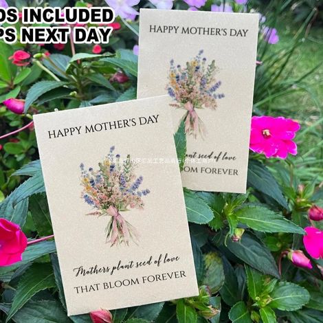 Neue Großpackung Muttertags-Gastgeschenkblumenstrauß-Samenpackung