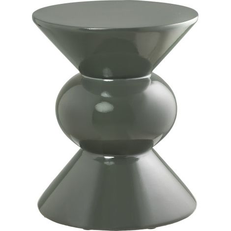 SAND-Table d'appoint en fibre de verre vert ø34 cm (1/4)