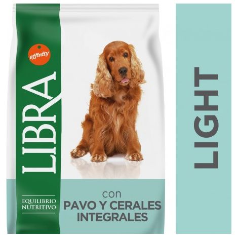 Libra Adult Light con Pavo y Cereales Integrales - Pienso para Perros Light