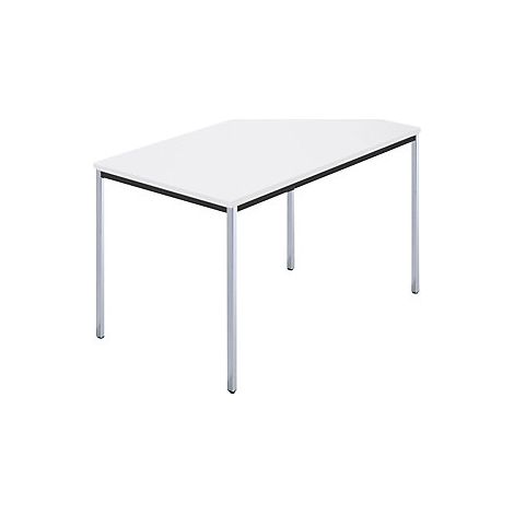 kaiserkraft  928429  Mesa rectangular  tubo cuadrado cromado  (1/3)