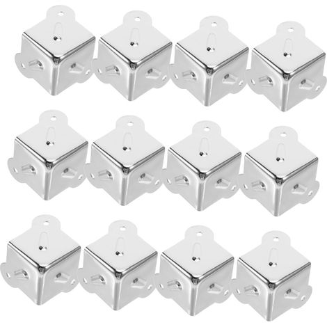 12 protège-coins décoratifs, métal, pour boîtes et décoration (1/5)