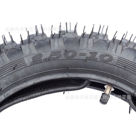 Accessoires pour motos tout-terrain : XR/CRF/PW50 SDG107 50SX SX500, échappement direct, pneus intérieurs et extérieurs 2.50-10 (1/4)