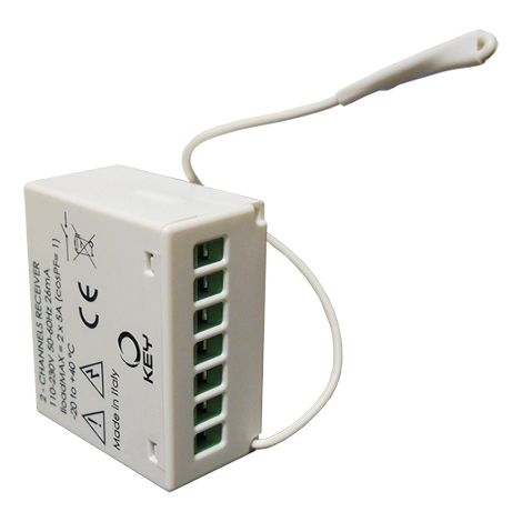 900RX2H - Unité de contrôle domotique miniaturisée Key Automation Rx2h Automation