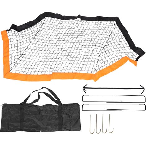 Filet de but portable pour enfants - Jeu de football pour plage, cour de récréation, intérieur et extérieur (1/5)