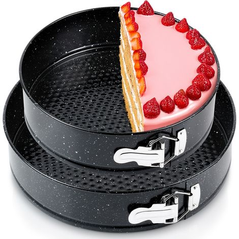 Granit-Springform-Kuchenform 24/28 cm 2 Stück. (1/5)