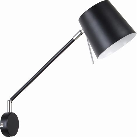 Applique Candellux KILLY in acciaio nera/cromo 1xE14 (1/3)