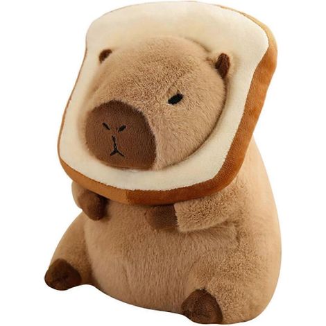 Niedliches Capybara-Plüschkissen mit Tragegurt, 40 cm (1/5)