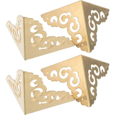 d angle en laiton antique 8 cm lot de 4 Protections d (1/5)