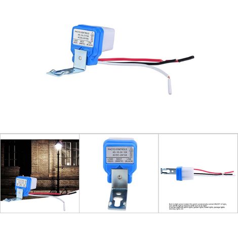 Automatischer Außenbeleuchtungsschalter – Lichtsteuerungssensor, 24 V Wechselstrom, 10 A (1/5)