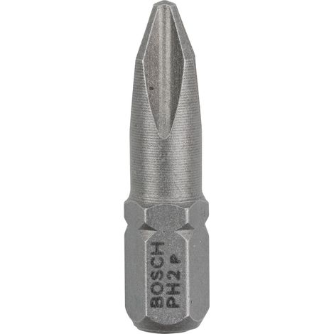 Embout de tournevis Extra-dur PH 2, 25 mm, pack de 100