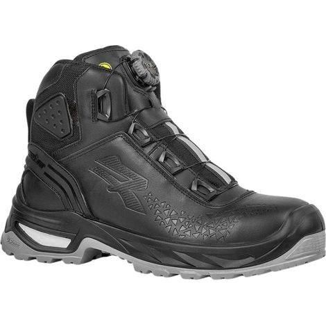 Scarpe alte antinfortunistiche U-Power Kyros ESD S3S CI LG FO SR BOA - 45 - Nero (1/3)