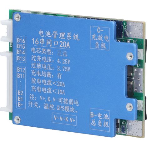 Carte BMS 48V Haute Performance, Protection Améliorée pour Batterie Lithium et Plomb
