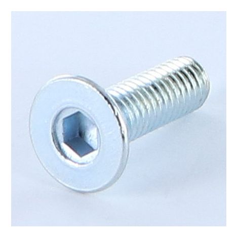 Vis métaux FHC tête fraisée empreinte hexagonale creuse M6X20 Clé de 4 HC4 Acier zingué-10 pièces