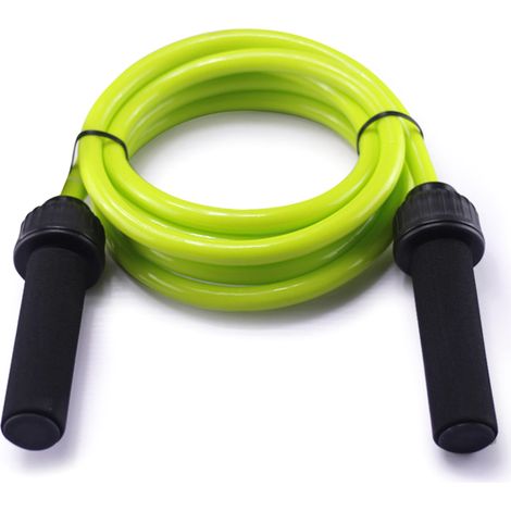 Corde à Sauter Poids - Manches à Roulements à Billes - Réglable en Longueur - Pour Entraînement Cardio et Crossfit - 1 Pièce (1/5)
