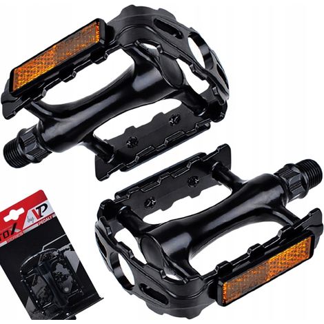 Pedales de MTB de aluminio VP con rodamientos de polímero VPE 465. (1/4)