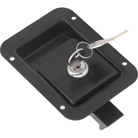 Cadenas de remorque robuste en acier inoxydable, polyvalent, à montage encastré, pour armoire, camping-car ou camion. (1/5)