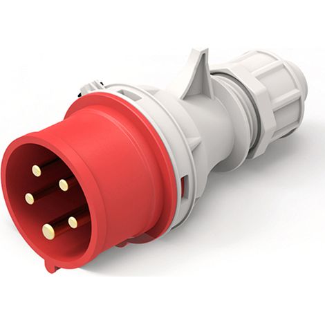 Clavija industrial IP44 3p+N+T 16A