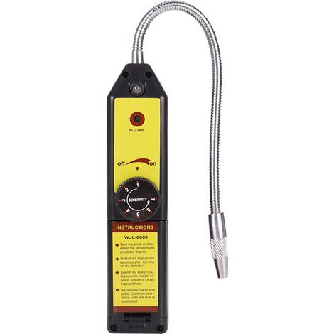 Détecteur de Fuite de Fréon, Détecteur de Fuite Halogène, Détecteur de Gaz Réfrigérant, Adapté au Système de Climatisation Automobile et à Tous Les Gaz Halogènes