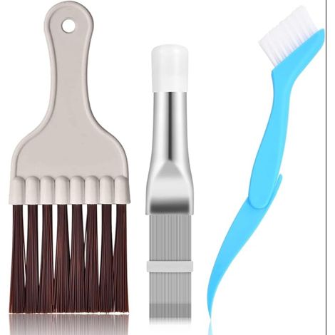 Peigne à Ailettes de Climatiseur Condenseur,Brosse de Nettoyage Climatiseur pour Nettoyage Radiateur, Serpentins de Réfrigérateur,kit Nettoyeur Climatisation,Peigne à Condensateur Nettoyeur (1/5)