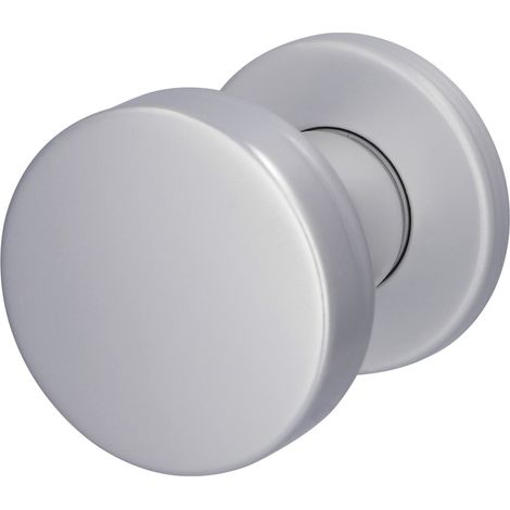 Alpertec Knopf Ø 5,0 Aluminium F1 silber Türbeschläge