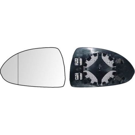 Verre de rétroviseur droit asphérique chauffant Opel Corsa D 2006-2014