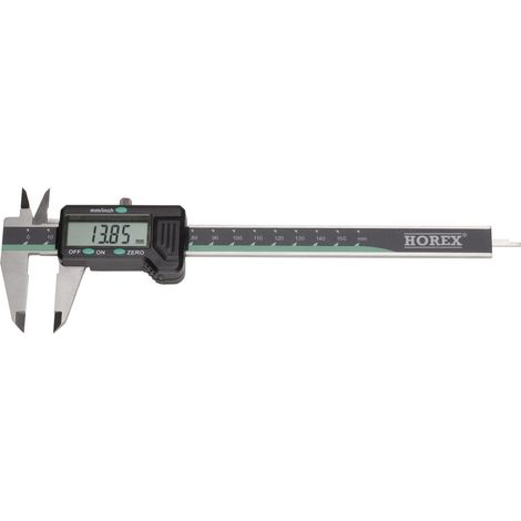 Helios Preisser Digitaler Taschenmessschieber, 1-150 mm, DIN 862
