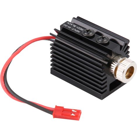 Module de tête laser produisant une lumière bleu-violet de 45 nm, accessoire pour machines de gravure laser (180 mW) (1/5)