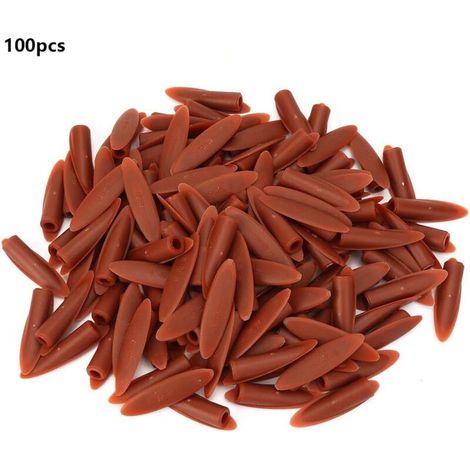 100 pcs bouchons en bois, bouchons de 9.5 mm pour accessoires de l'outil de travail du bois de gabarit de trou de poche, prise de gabarit de trou de poche(Rouge)-Fei Yu (1/5)