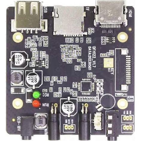 Carte DMA122 Mini DVR avec prise en charge des caméras AHD et TVI et sortie compatible HDMI 1080p, prise en charge multilingue (1/5)