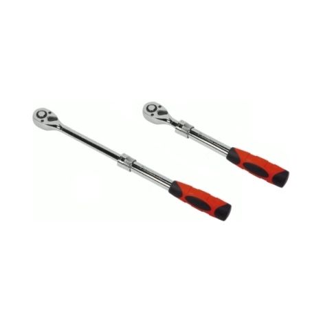 Cricchetto reversibile per bussola 1/2 estensione telescopica cromo vanadio