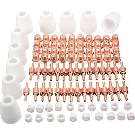 100 électrodes de découpe allongées, consommables pour découpeur plasma Pt-31 Lg-40 Cut-40 Cut40d CT-312 (1/5)