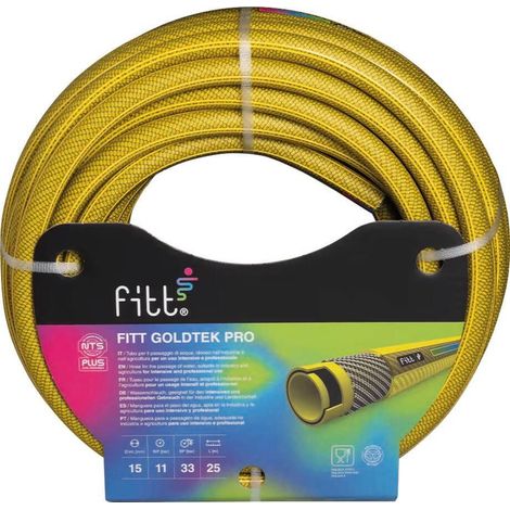 Tuyau d'arrosage renforcé professionnel Ø 19mm - 50m FITT - 06032