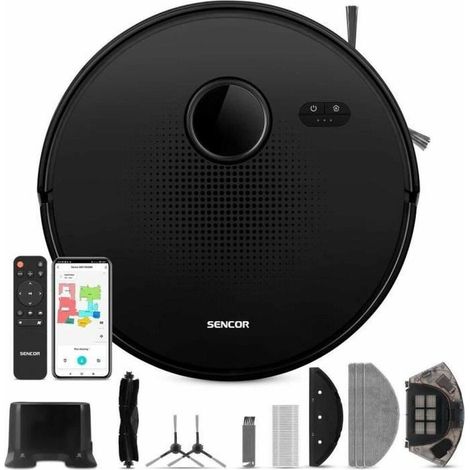 Sencor SRV 9020BK aspirador robot negro potente (1/3)