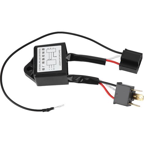 2x LED-Negativpolaritätswandler, H4-Wechselrichter-Scheinwerferadapter (1/5)