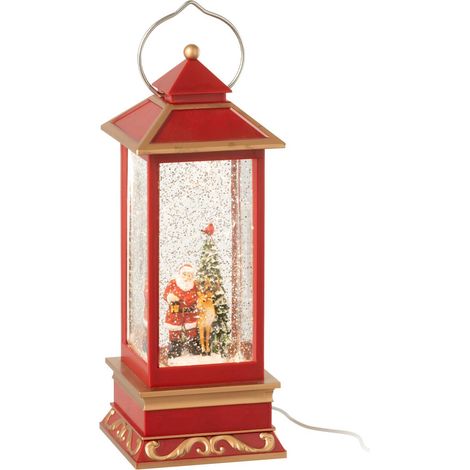 Lanterne Lumineuse "Père-Noël" 27cm Multicolore