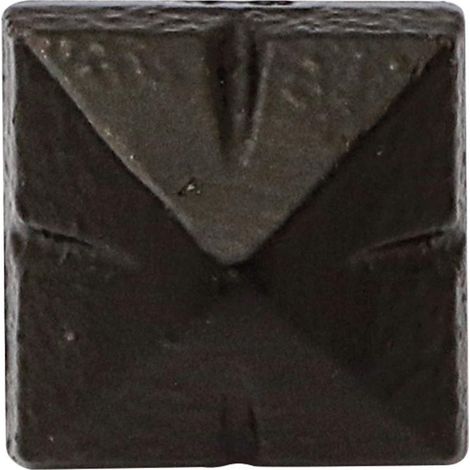 GALFARSORO clavo forja roseta 25x25 n.1002 negro ,  (1/2)