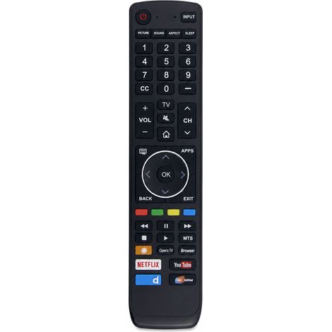 Télécommande TV compatible avec VU et Hisense, modèle EN3J39H (1/5)