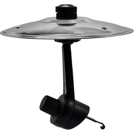 Platillos para ventilación de coche, tambor de choque, 14 x 13,5 x 3,5 cm, instrumento de percusión compacto para coche, decoración musical para amantes.