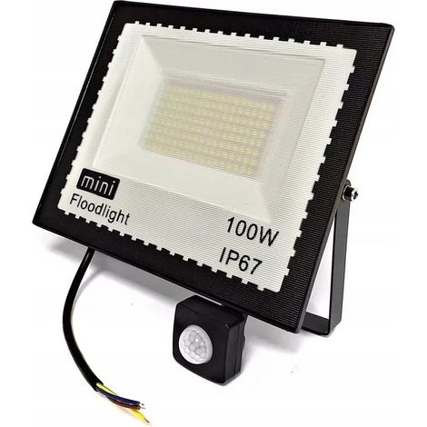 Faro alogeno a LED da 100 W con sensore di movimento. (1/5)