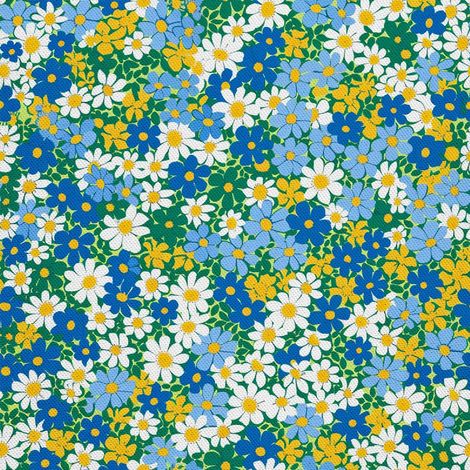 Tela decorativa para exteriores Oxford - Motivo floral I DX5500 (1/5)