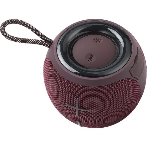 Enceinte Bluetooth portable étanche IPX4, Bluetooth 5.3, double appairage, stéréo sans fil, idéale pour les voyages en famille en extérieur, 15 W, violette (1/5)