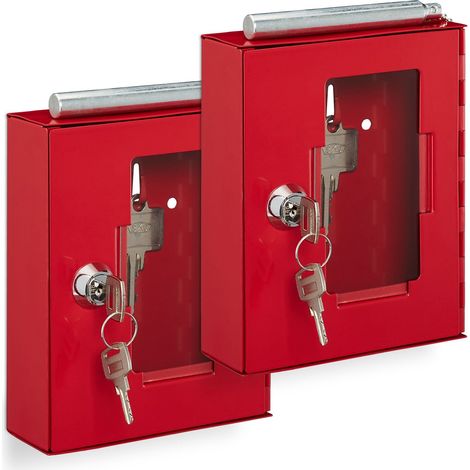 Caja con 2 llaves de emergencia