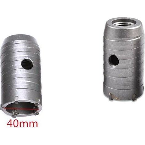 Fresa 40 Mm Carotatrice A Tazza 40mm Trapano Per Forare Cemento Pietra Muro