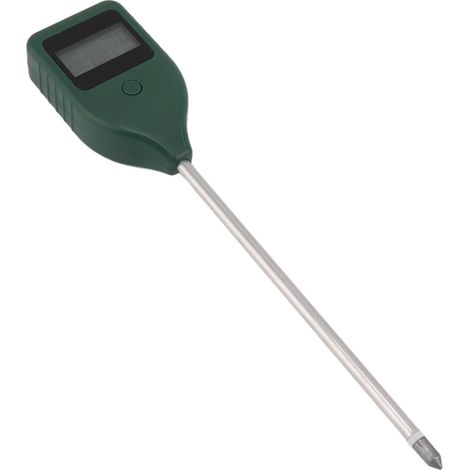 Professionelles 3-in-1-Bodenfeuchtigkeitsmessgerät mit grüner Hintergrundbeleuchtung für Garten, Rasen und Landwirtschaft. Inklusive Nährstoff- und pH-Wert-Messung. (1/5)